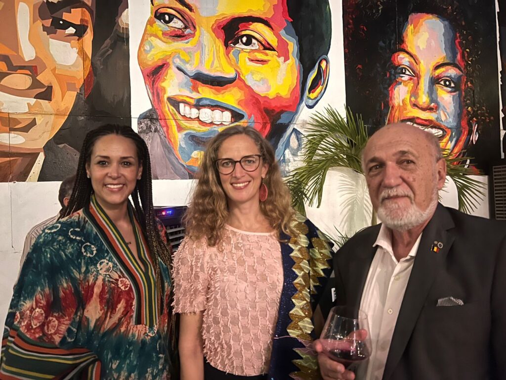 A Night of Belgian Unity: Ambassador Carole van Eyll Meets the Belgian Community in Accra
